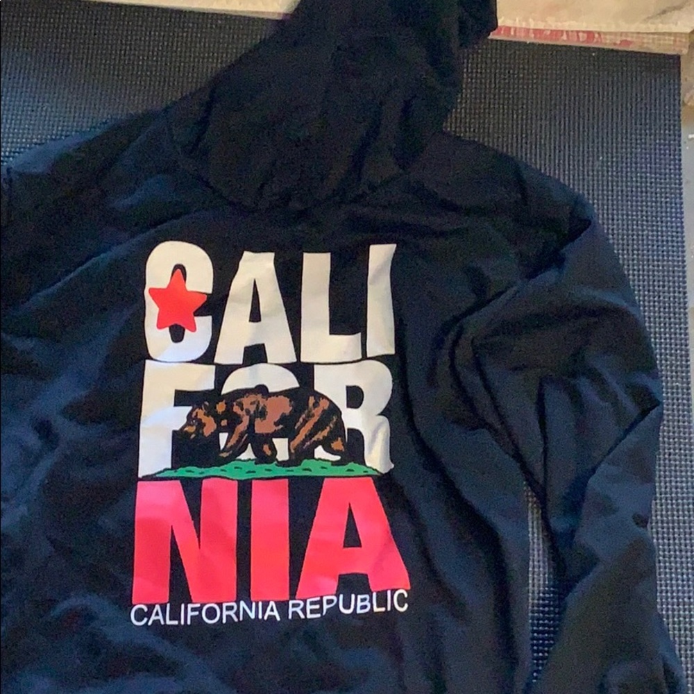 Black California hoodie